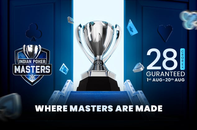 PokerBaazi Indian Poker Masters August 1 to 20