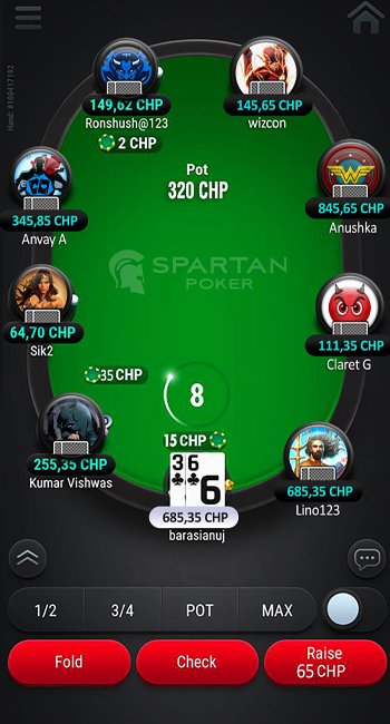 Spartan Poker, SpartanPoker, CashTable, Support