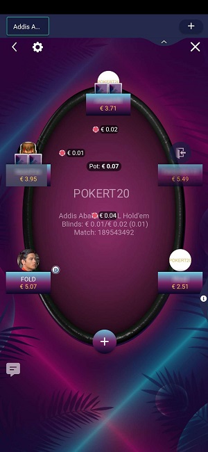 PokerT20 Mobile Table